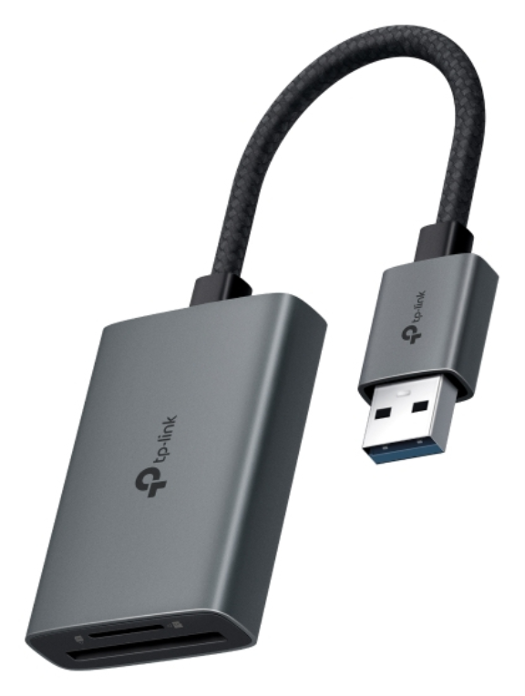 TP-Link UA430 lector de tarjeta USB 3.2 Gen 1 (3.1 Gen 1) Type-C Gris