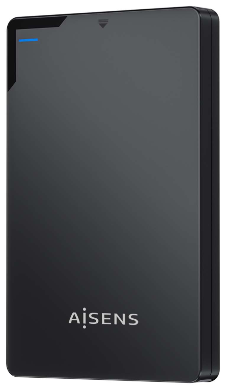 AISENS Caja Externa 2,5? 9.5mm SATA a USB 3.0/USB3.1 Gen1, Negra