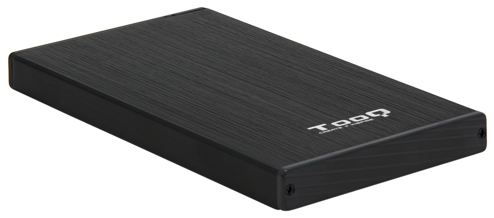 TooQ TQE-2527B caja para disco duro externo Caja de disco duro (HDD) Negro 2.5"