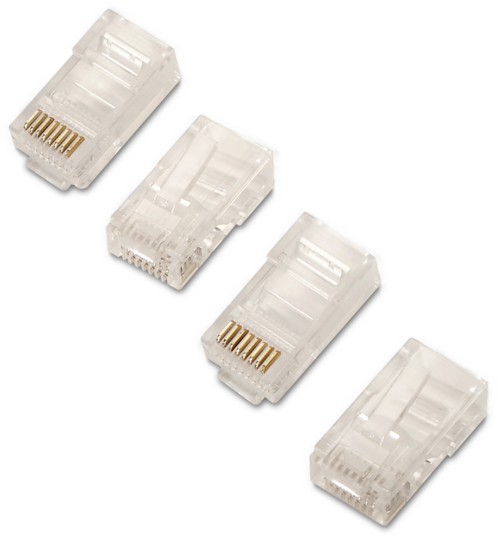 AISENS A139-0297 conector RJ-45 Transparente