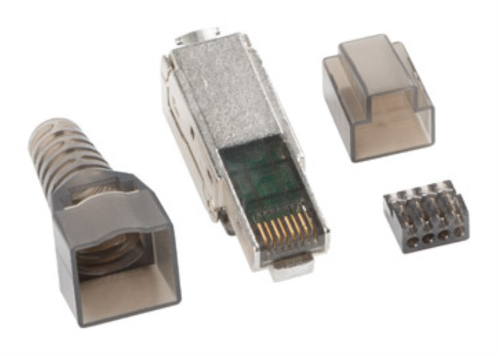 Lanberg PLSA-6000TL conector RJ-45 Plata