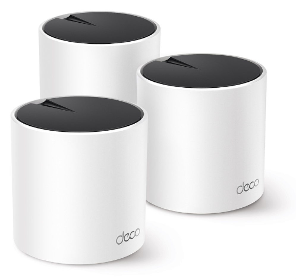 TP-Link DECO X55 (3-Pack) Doble banda (2,4 GHz / 5 GHz) Wi-Fi 6 (802.11ax) Blanco Interno