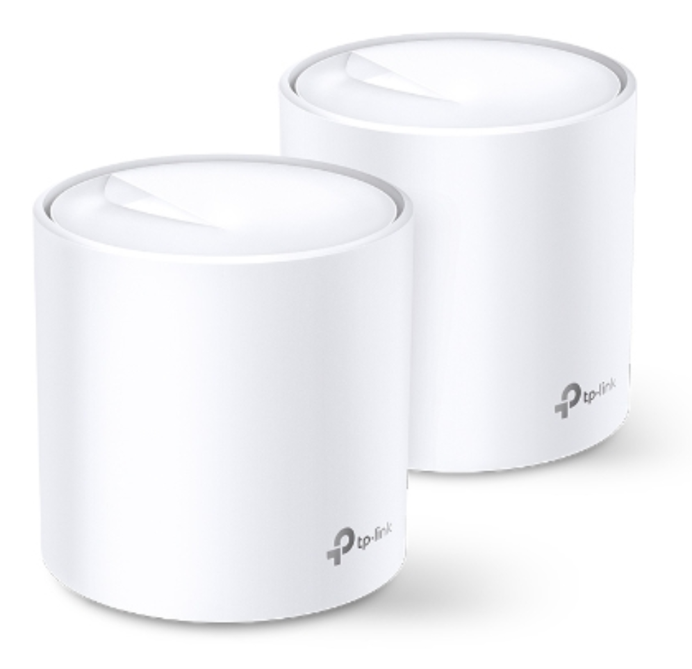 TP-Link Deco X20 (2-pack) Doble banda (2,4 GHz / 5 GHz) Wi-Fi 5 (802.11ac) Blanco Interno