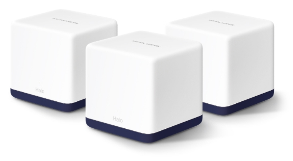 Mercusys Halo H50G (3-pack) Doble banda (2,4 GHz / 5 GHz) Wi-Fi 5 (802.11ac) Blanco Interno