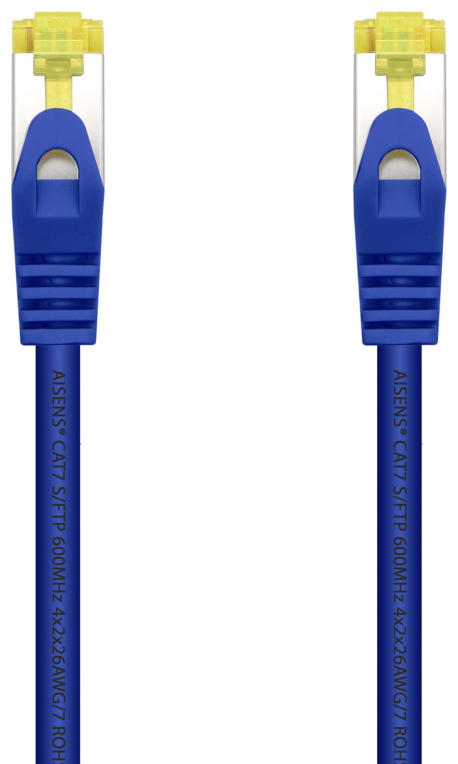 AISENS A146-0476 cable de red Azul 0,25 m Cat7 S/FTP (S-STP)