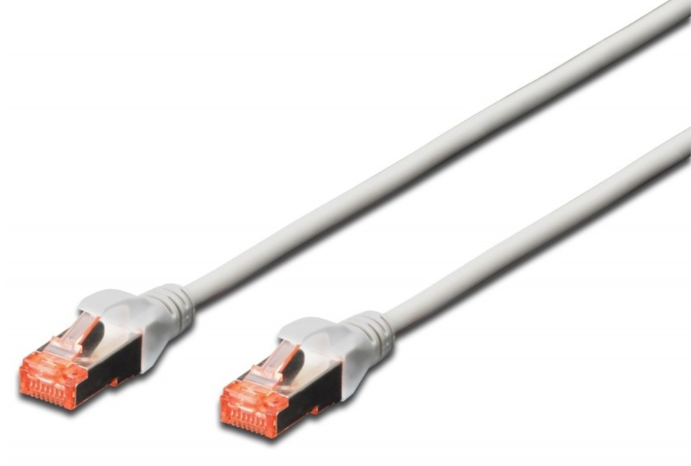 Ewent IM1071 cable de red Gris 1 m Cat6 S/FTP (S-STP)