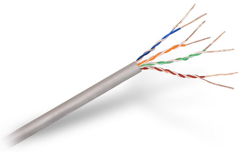 AISENS A133-0208 cable de red Gris 100 m Cat5e U/UTP (UTP)