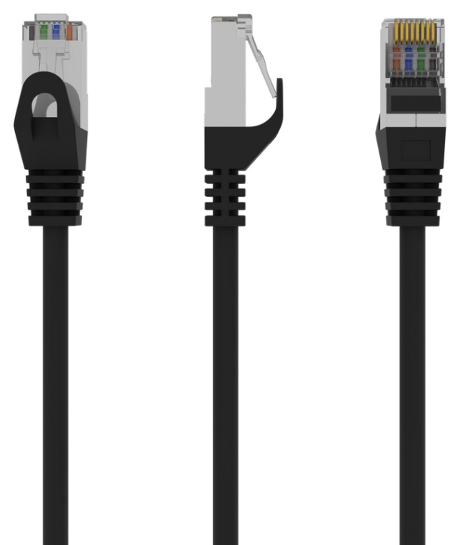 Gembird Patch Cord Cat.6 UTP 2m cable de red Negro Cat6 U/UTP (UTP)