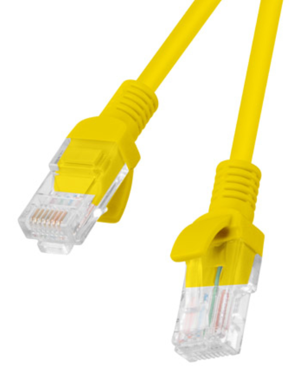 Lanberg PCU6-10CC-2000-Y cable de red Amarillo 20 m Cat6 U/UTP (UTP)
