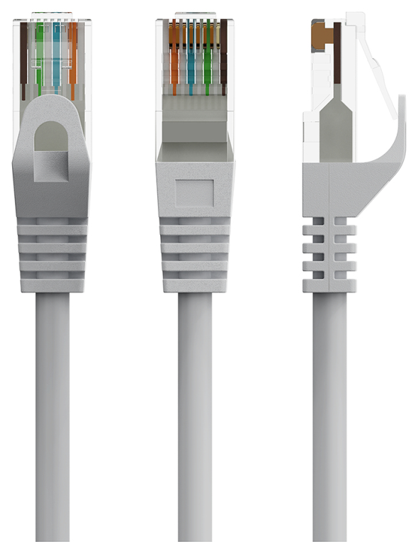 Gembird PP6U-0.25M cable de red Blanco 0,25 m Cat6 U/UTP (UTP)