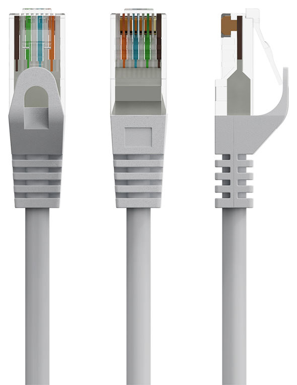 Gembird PP6U-0.5M cable de red Blanco 0,5 m Cat6 U/UTP (UTP)