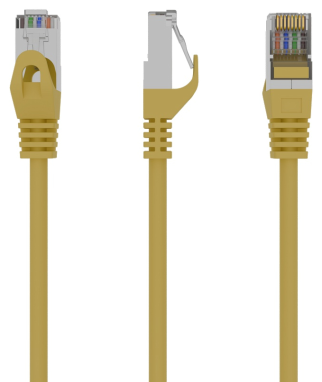 Gembird PP6-1M/Y cable de red Amarillo Cat6 F/UTP (FTP)