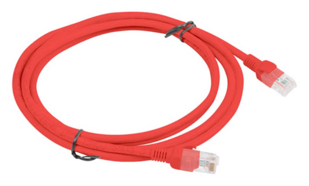 Lanberg PCU6-10CC-0200-R cable de red Rojo 2 m Cat6 U/UTP (UTP)