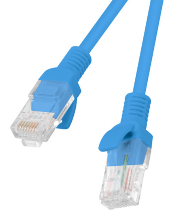 Lanberg PCU6-10CC-0500-B cable de red Azul 5 m Cat6 U/UTP (UTP)