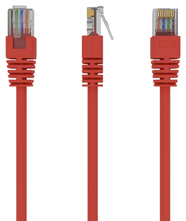 Gembird Patch Cord Cat.5e UTP 0.25m cable de red Rojo 0,25 m Cat5e U/UTP (UTP)