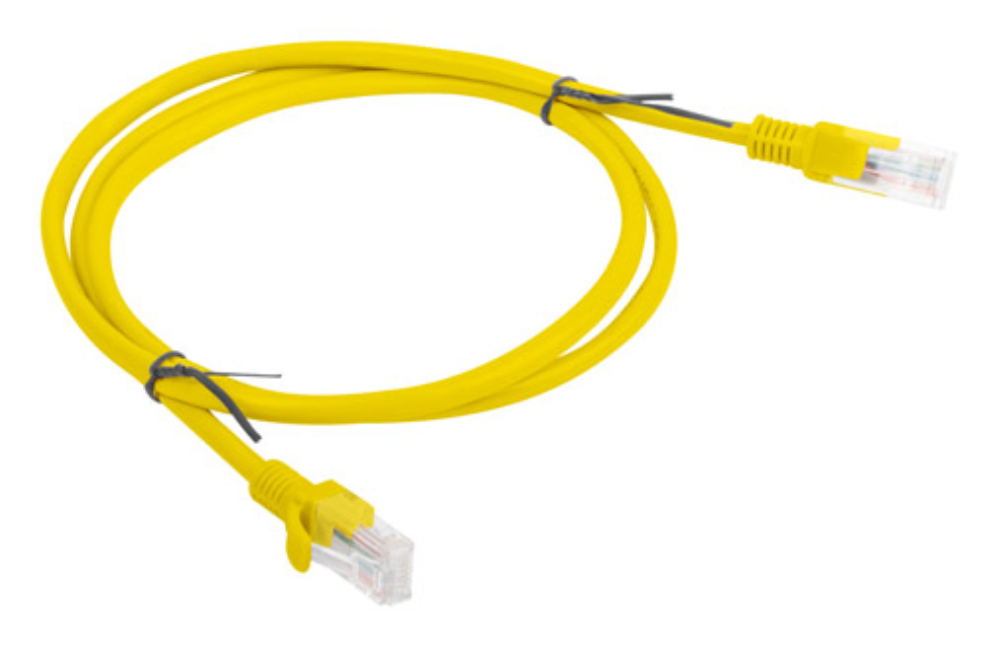 Lanberg PCU6-10CC-0100-Y cable de red Amarillo 1 m Cat6 U/UTP (UTP)