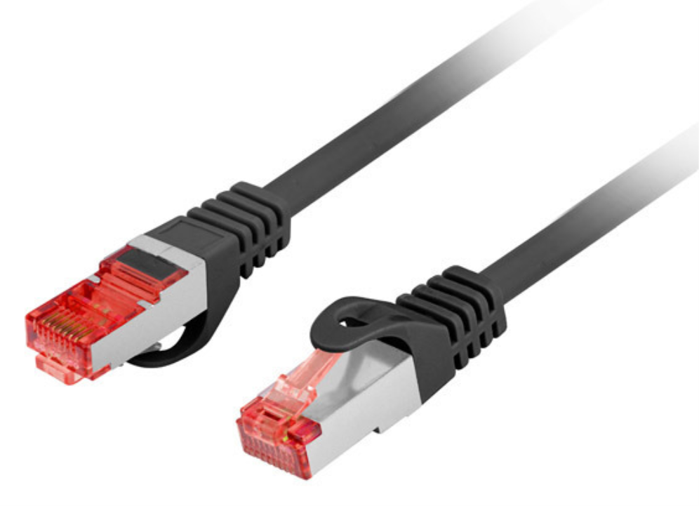 Lanberg PCF6-10CU-0025-BK cable de red Negro 0,25 m Cat6 F/UTP (FTP)