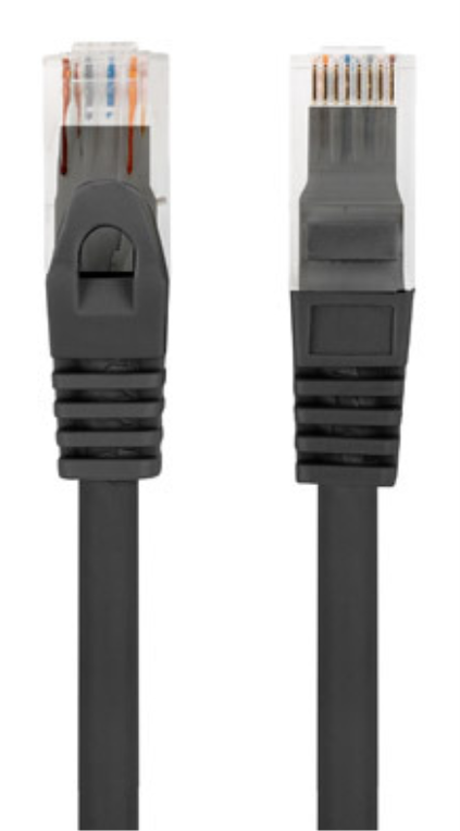 Lanberg PCU6-10CU-0300-BK cable de red Negro 3 m Cat6 U/UTP (UTP)