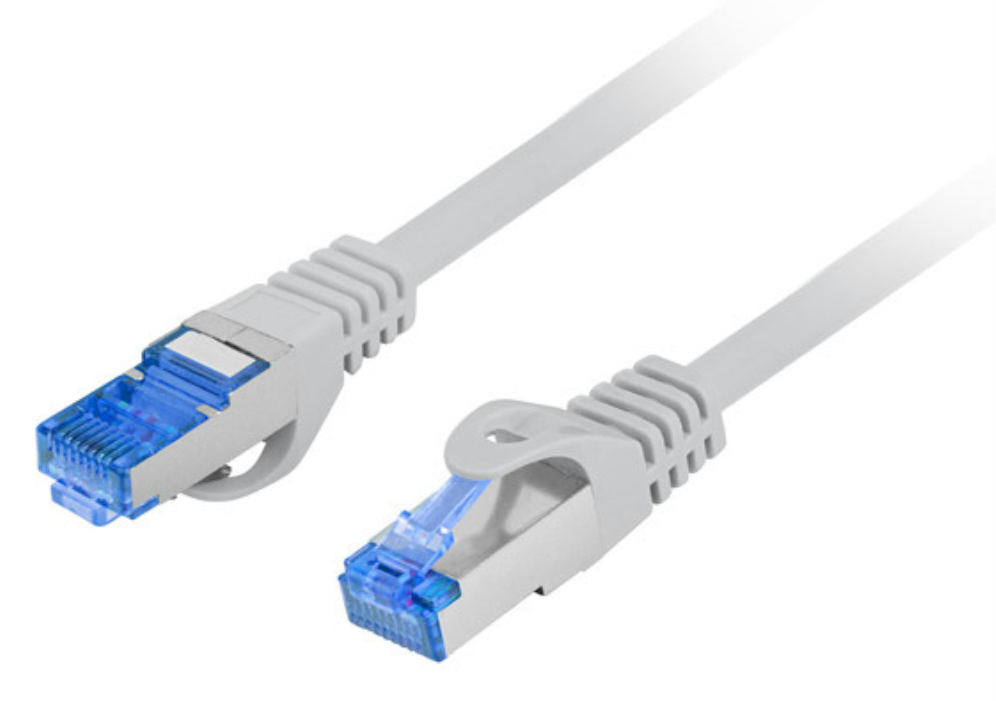 Lanberg PCF6A-10CC cable de red Gris 0,25 m Cat6a S/FTP (S-STP)