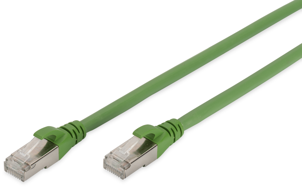 Digitus Cable de conexión CAT 6A S/FTP, PUR (TPU)