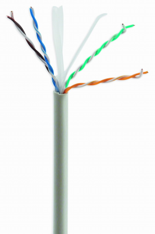 Gembird CAT6 UTP 100m cable de red Gris U/UTP (UTP)