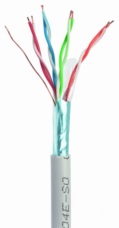 Gembird CAT5e FTP 100m cable de red Gris F/UTP (FTP)