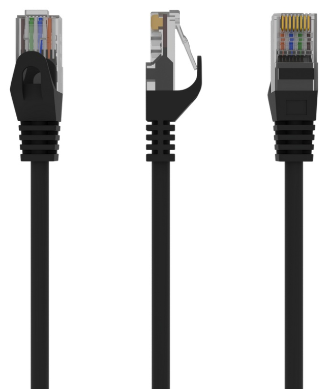 Gembird PP6U-1M cable de red Negro Cat6 U/UTP (UTP)