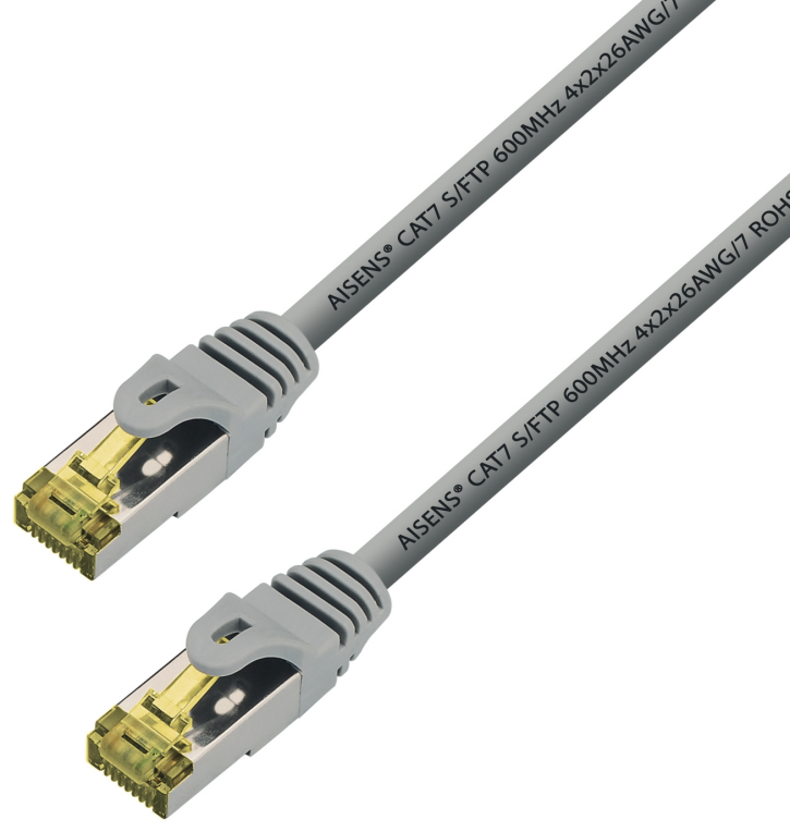 AISENS A146-0337 cable de red Gris 5 m Cat7 S/FTP (S-STP)