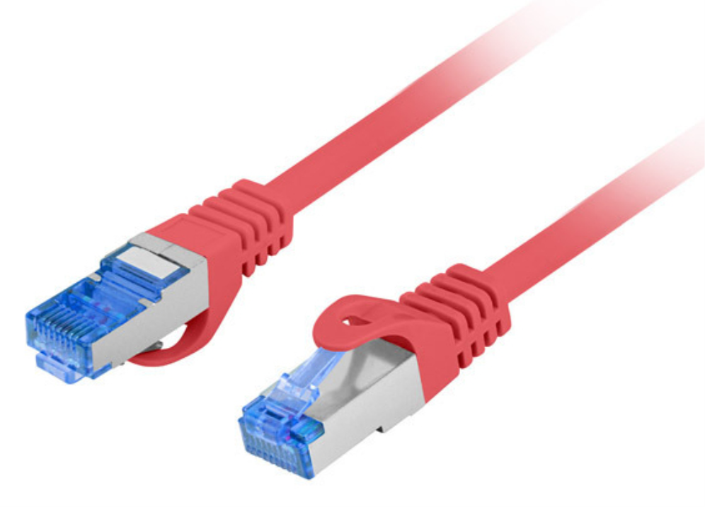 Lanberg PCF6A-10CC cable de red Rojo 1,5 m Cat6a S/FTP (S-STP)