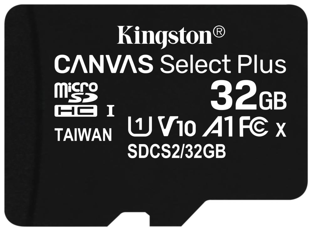 Kingston Technology Canvas Select Plus 32 GB MicroSDHC UHS-I Clase 10