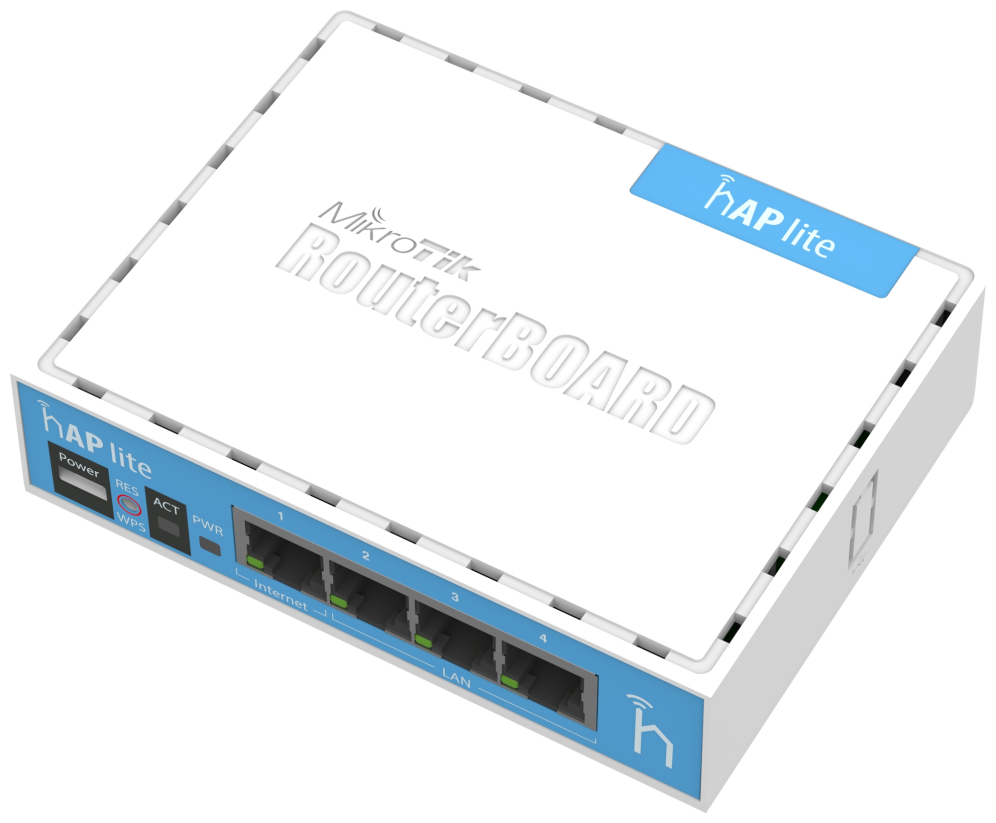 Mikrotik hAP lite Blanco