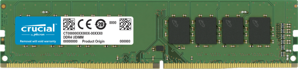 Crucial CT8G4DFRA32A módulo de memoria 8 GB 1 x 8 GB DDR4 288-pin DIMM