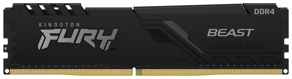 Kingston Technology FURY Beast 32GB 3200MT/s DDR4 CL16 DIMM Black