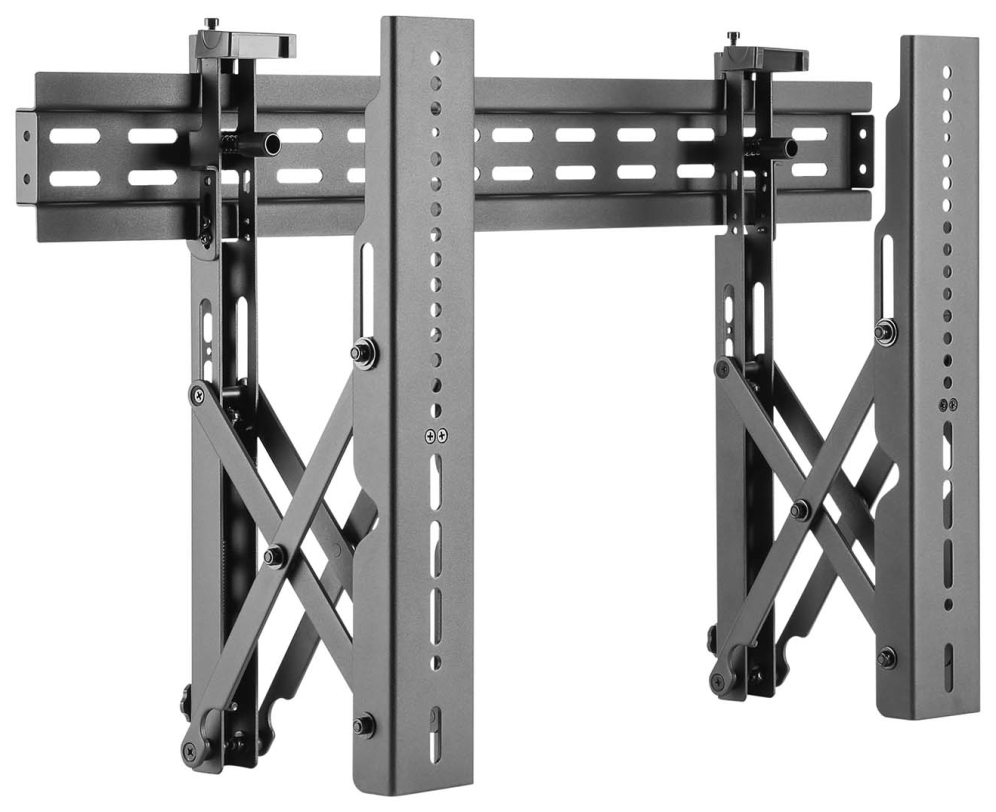 AISENS Soporte para Videowall Nivelable y Función Pop-Out para TV 45Kg de 37-70, Negro