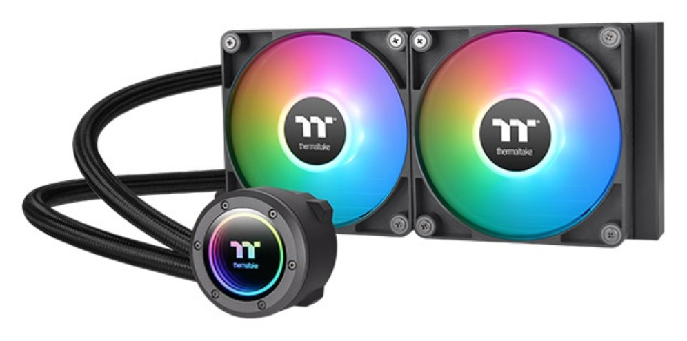 Thermaltake TH240 V2 Procesador Sistema de refrigeración líquida todo en uno 12 cm Negro 1 pieza(s)