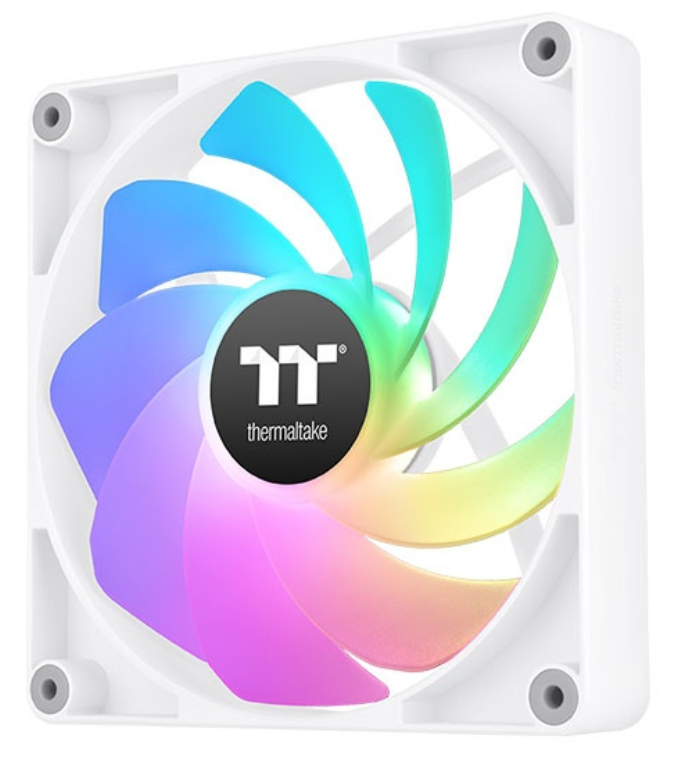 Thermaltake CT120 Reverse ARGB Carcasa del ordenador Ventilador 12 cm Blanco 2 pieza(s)