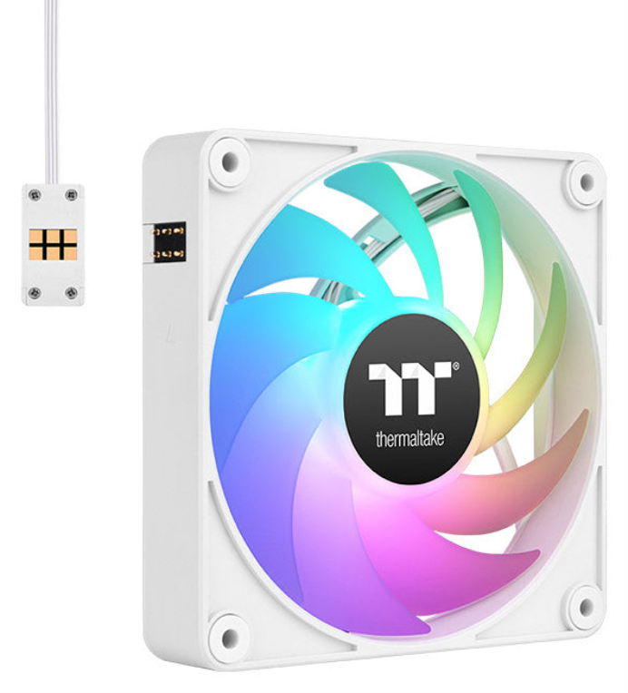 Thermaltake CL-F191-PL14SW-A sistema de refrigeración para ordenador Carcasa del ordenador Ventilador 14 cm Blanco 3 pieza(s)