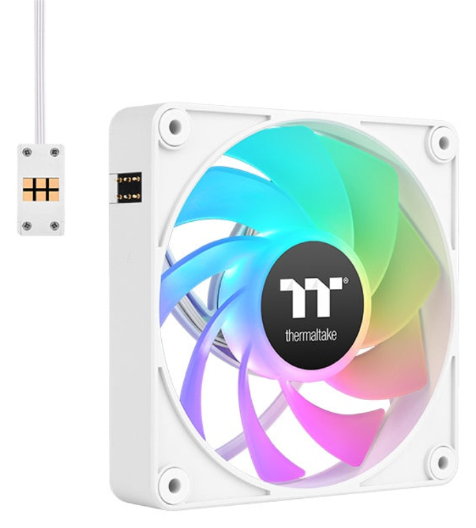 Thermaltake CL-F195-PL14SW-A sistema de refrigeración para ordenador Carcasa del ordenador Ventilador 14 cm Blanco 3 pieza(s)