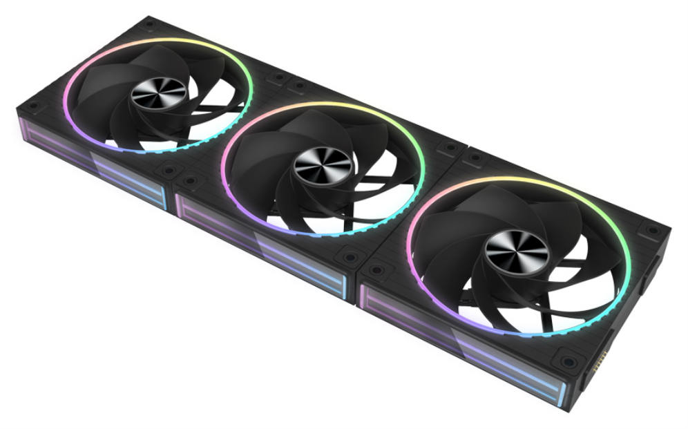 Zalman ZM-DF120R A3 Placa base Ventilador 12,4 cm Negro 1 pieza(s)