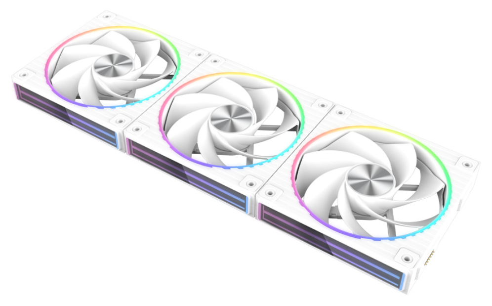 Zalman ZM-DF120R A3 Placa base Ventilador 12,4 cm Blanco 1 pieza(s)