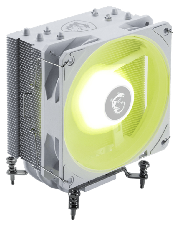 MSI MAG COREFROZR AA13 WHITE sistema de refrigeración para ordenador Procesador Refrigerador de aire 12 cm Blanco 1 pieza(s)