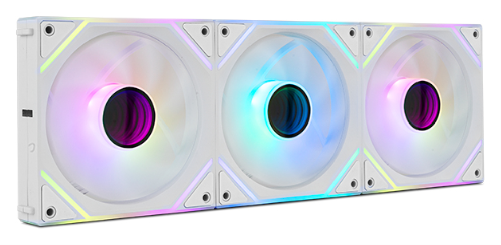 NOX Hummer Pro Link Carcasa del ordenador Ventilador 12 cm Blanco 3 pieza(s)