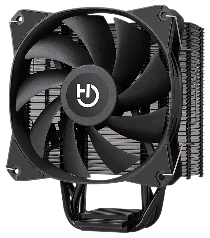 Hiditec C12 PWM Procesador Enfriador 12 cm Negro