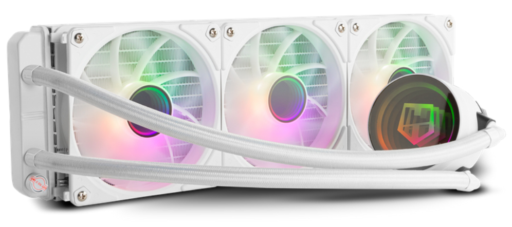 NOX Hummer M-360 ARGB Procesador Sistema de refrigeración líquida todo en uno 12 cm Blanco 1 pieza(s)