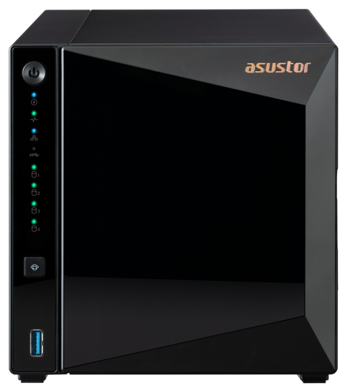 Asustor AS3304T NAS Torre Realtek RTD1296 2 GB DDR4 0 TB ADM Negro
