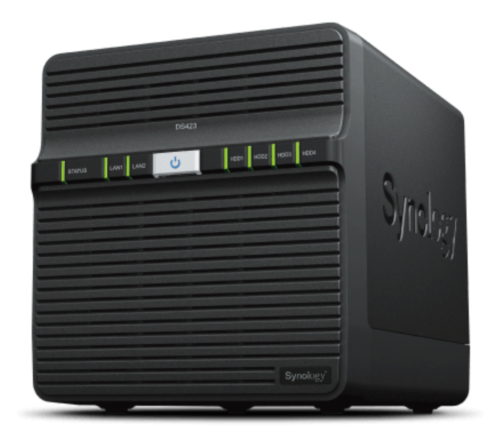 Synology DiskStation DS423 servidor de almacenamiento NAS Realtek RTD1619B 2 GB DDR4 0 TB DiskStation Manager Negro