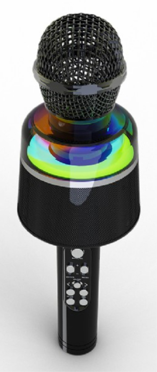 Gembird GMB Audio MICBT-01-BK micrófono Negro Micrófono para karaoke