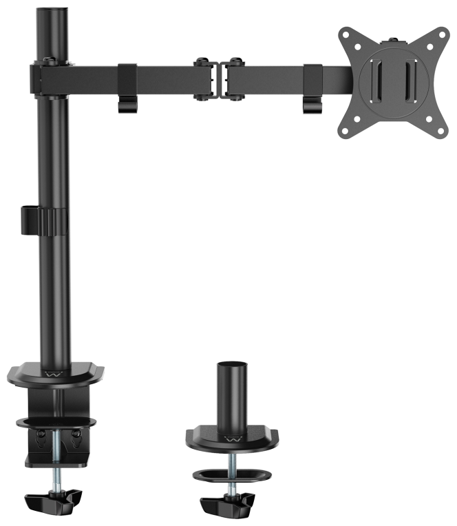 Ewent EW1510 soporte para monitor 68,6 cm (27") Negro Escritorio
