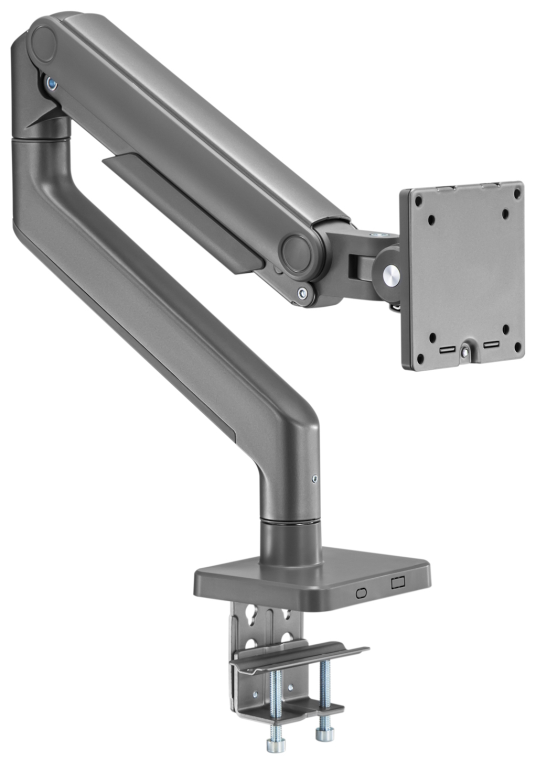 Ewent EW1529 soporte para monitor 124,5 cm (49") Plata Escritorio