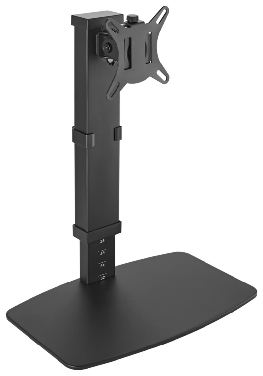 AISENS Soporte De Mesa Eco Giratorio E Inclinable Para Monitor/tv 8kg De 17-32, Negro